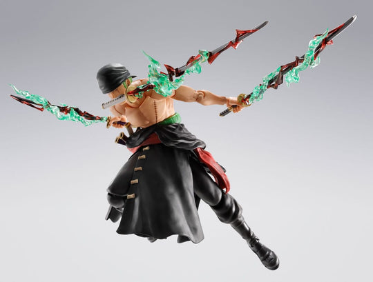One Piece S.H.Figuarts Roronoa Zoro (The King of Hell) Exclusive Action Figure