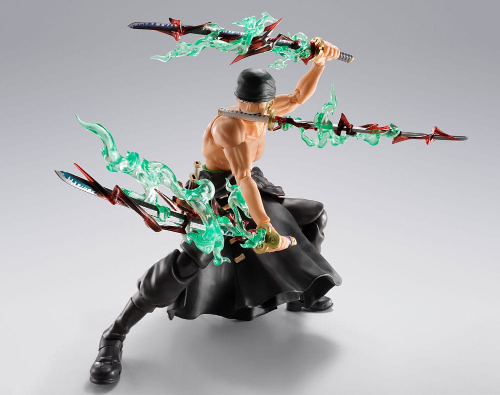 One Piece S.H.Figuarts Roronoa Zoro (The King of Hell) Exclusive Action Figure