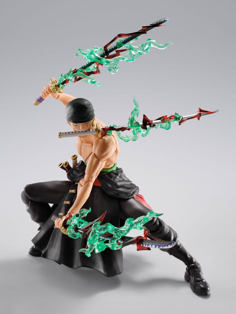 One Piece S.H.Figuarts Roronoa Zoro (The King of Hell) Exclusive Action Figure