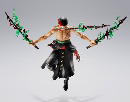 One Piece S.H.Figuarts Roronoa Zoro (The King of Hell) Exclusive Action Figure