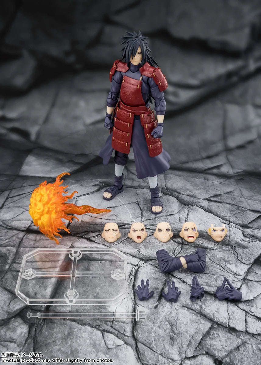Naruto: Shippuden S.H.Figuarts Madara Uchiha (Legend of Darkness) Action Figure