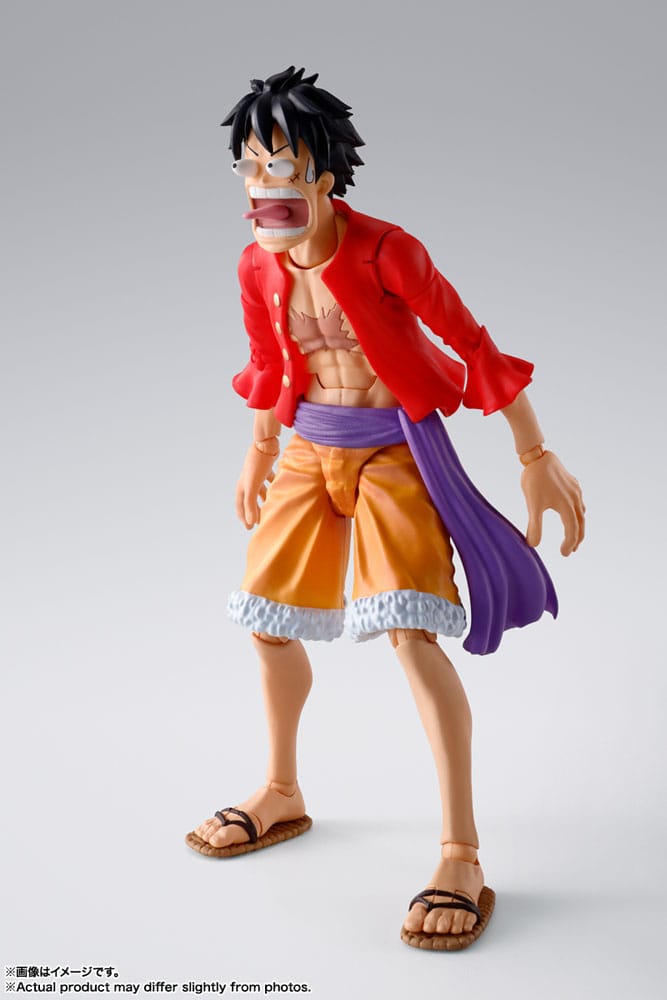 One Piece S.H. Figuarts Action Figure Monkey D. Luffy (The Raid on Onigashima)