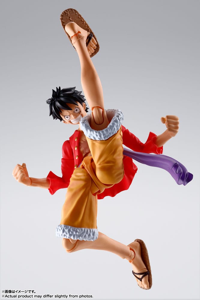 One Piece S.H. Figuarts Action Figure Monkey D. Luffy (The Raid on Onigashima)