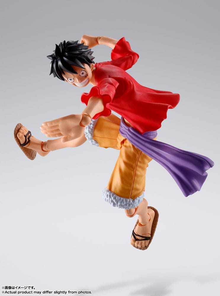 One Piece S.H. Figuarts Action Figure Monkey D. Luffy (The Raid on Onigashima)
