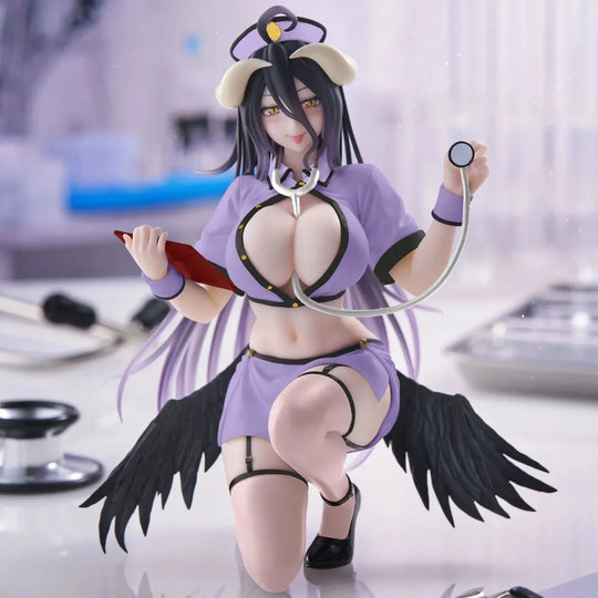 Overlord Desktop Cute Albedo (Nurse Ver.) Figure (Renewal) [Preorder]