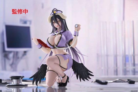 Overlord Desktop Cute Albedo (Nurse Ver.) Figure (Renewal) [Preorder]