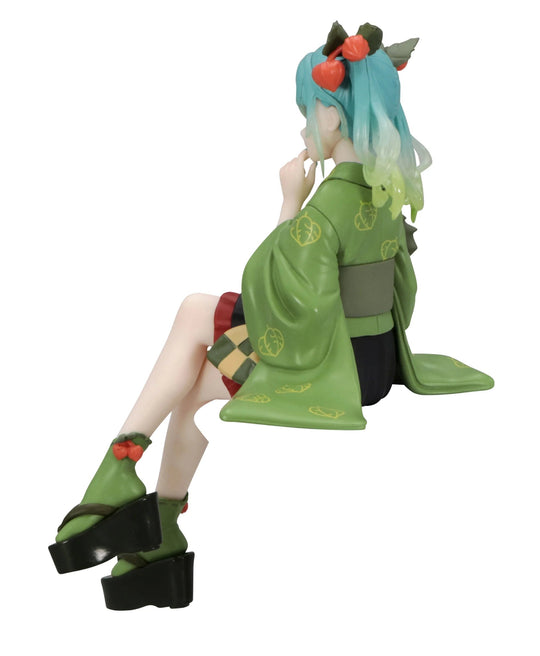 Vocaloid Hatsune Miku (Flower Fairy Winter Cherry Green Color Ver.) Noodle Stopper Figure [Preorder]