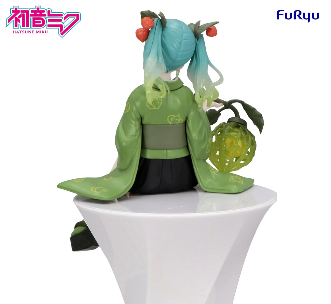 Vocaloid Hatsune Miku (Flower Fairy Winter Cherry Green Color Ver.) Noodle Stopper Figure [Preorder]