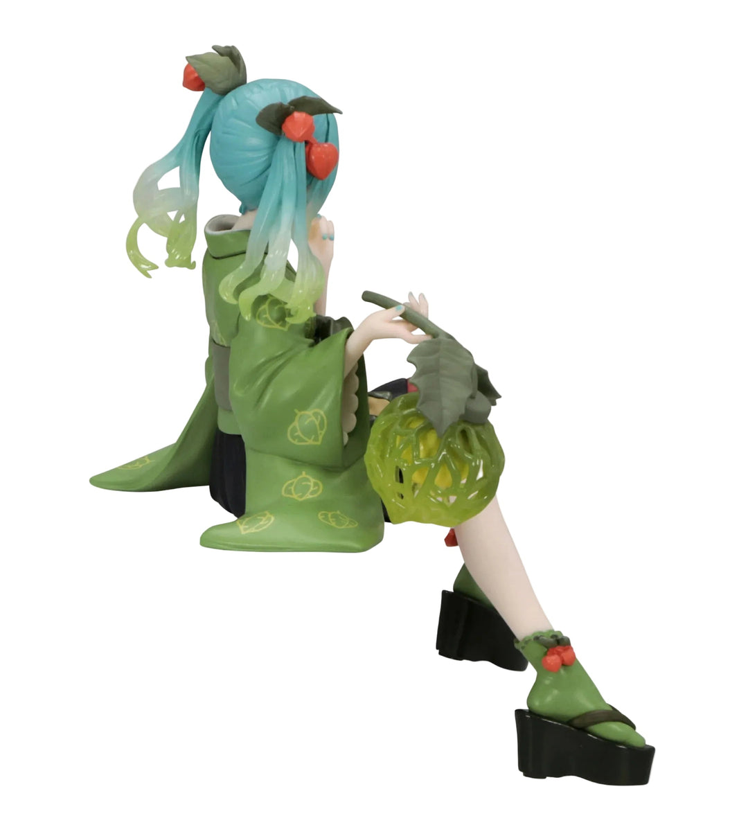 Vocaloid Hatsune Miku (Flower Fairy Winter Cherry Green Color Ver.) Noodle Stopper Figure [Preorder]