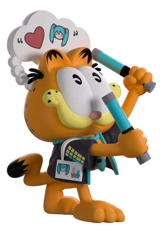 Hatsune Miku x Garfield Vinyl Figure Miku Concert Garfield