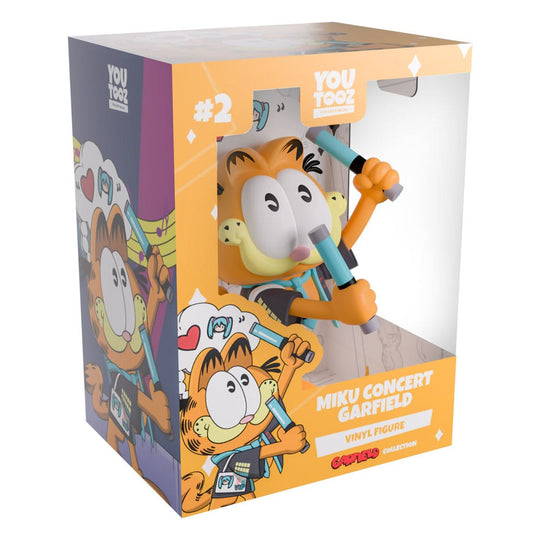 Hatsune Miku x Garfield Vinyl Figure Miku Concert Garfield