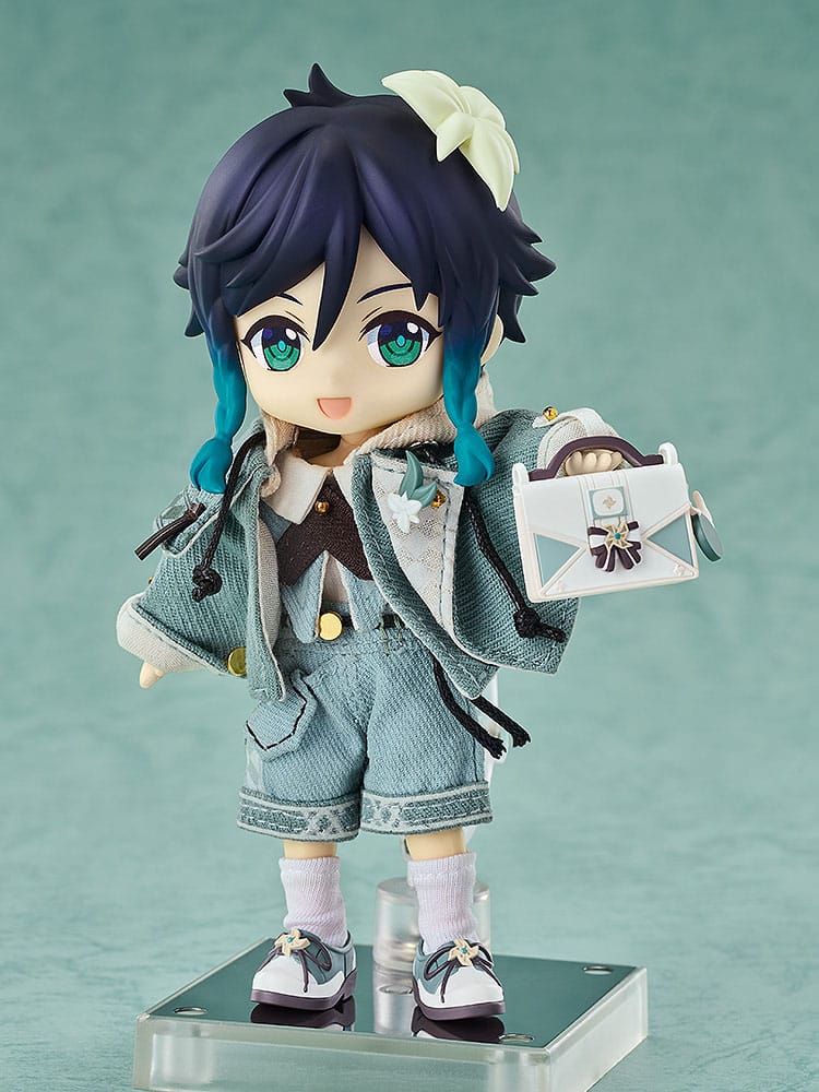 Genshin Impact Nendoroid Doll Action Figure Venti: Blue Ballad Ver.