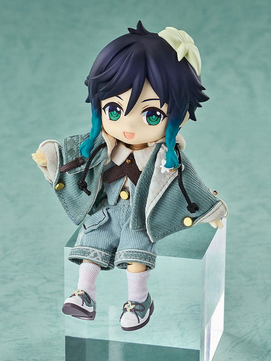 Genshin Impact Nendoroid Doll Action Figure Venti: Blue Ballad Ver.