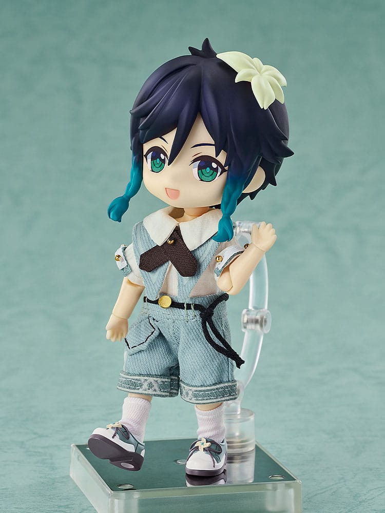 Genshin Impact Nendoroid Doll Action Figure Venti: Blue Ballad Ver.