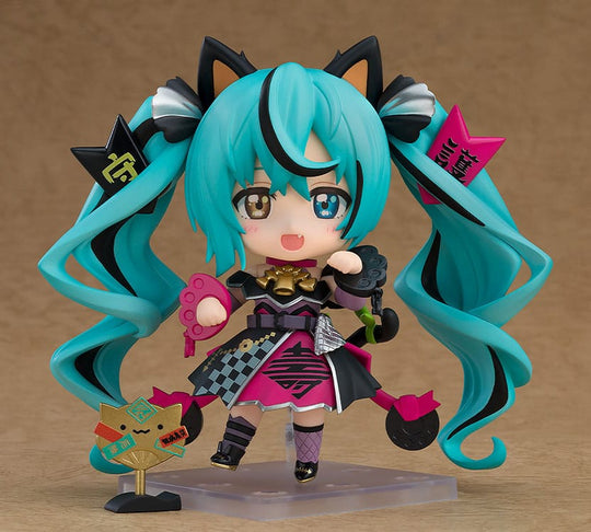 Character Vocal Series 01 Nendoroid Action Figure Hatsune Miku: Black Maneki Miku Ver. 10 cm
