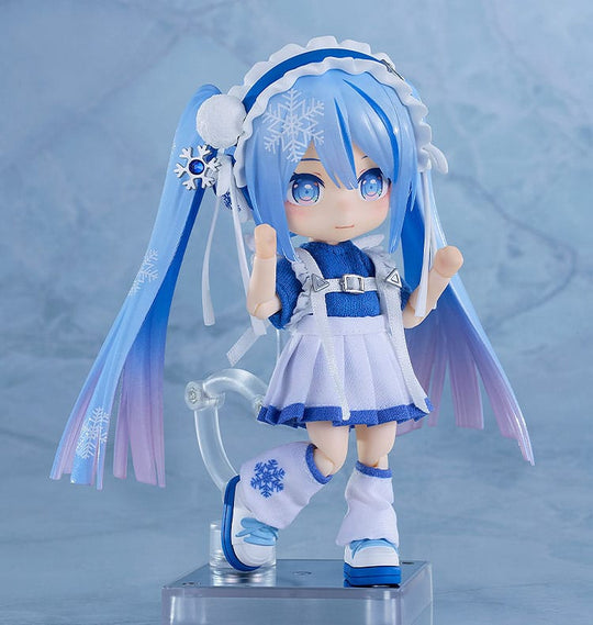 Character Vocal Series 01: Hatsune Mik Nendoroid Doll Action Figure Snow Miku: Yukiiro Pop Ver. 14 cm