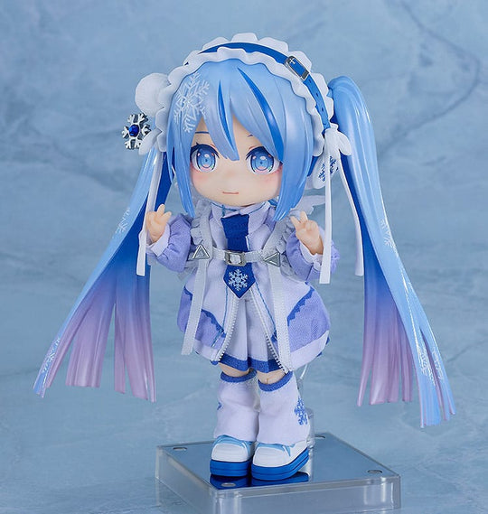 Character Vocal Series 01: Hatsune Mik Nendoroid Doll Action Figure Snow Miku: Yukiiro Pop Ver. 14 cm