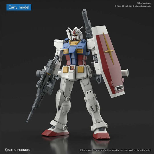 GUNDAM - HG RX-78-2 Gundam 'The Origin Version' 1/144 - Model Kit MIX FIG
