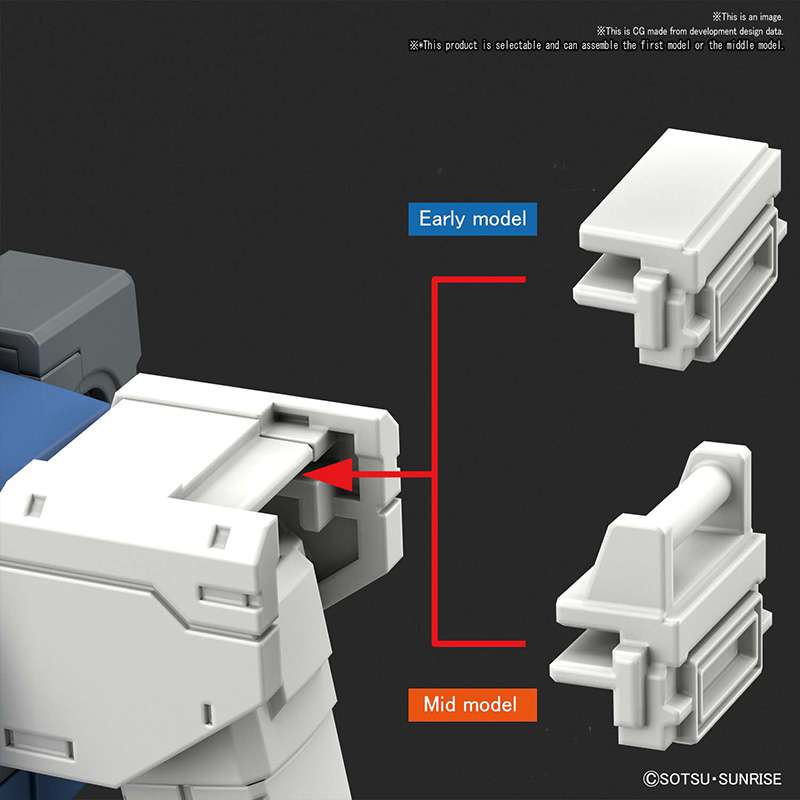 GUNDAM - HG RX-78-2 Gundam 'The Origin Version' 1/144 - Model Kit MIX FIG