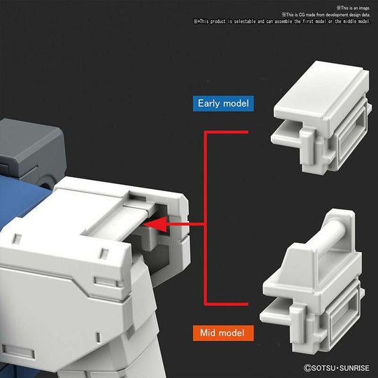 GUNDAM - HG RX-78-2 Gundam 'The Origin Version' 1/144 - Model Kit MIX FIG