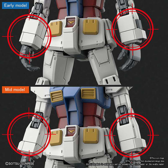 GUNDAM - HG RX-78-2 Gundam 'The Origin Version' 1/144 - Model Kit MIX FIG