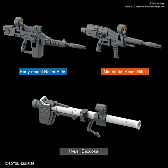 GUNDAM - HG RX-78-2 Gundam 'The Origin Version' 1/144 - Model Kit MIX FIG