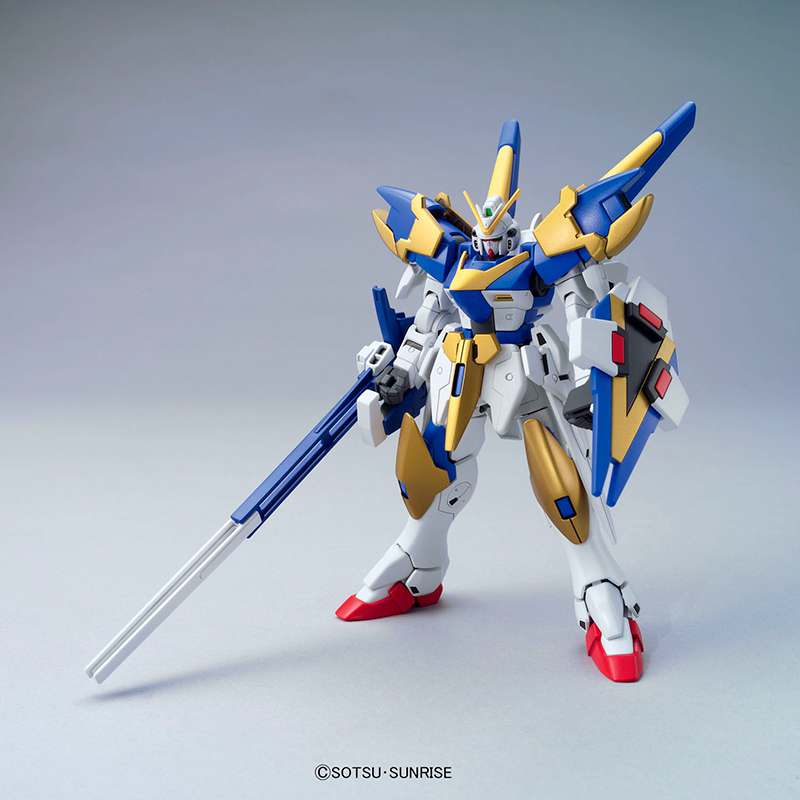 GUNDAM - HGUC 1/144 V2 Assault Buster Gundam - Model Kit MIX FIG