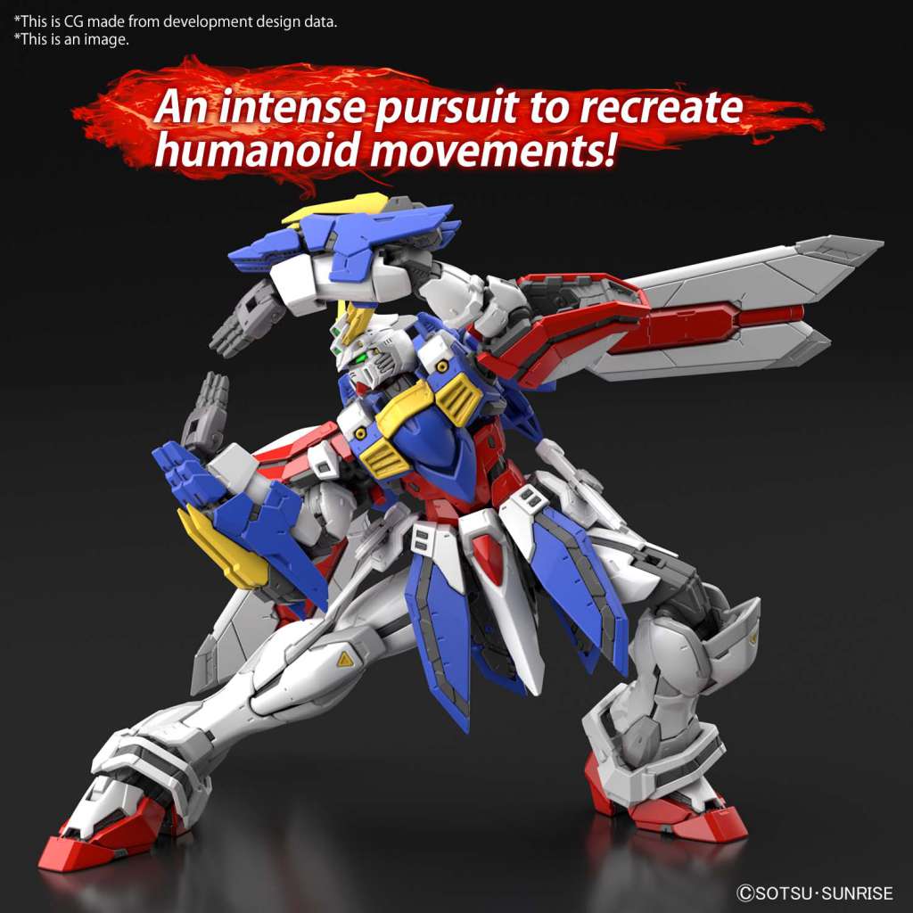 GUNDAM - RG 1/144 God Gundam - Model Kit