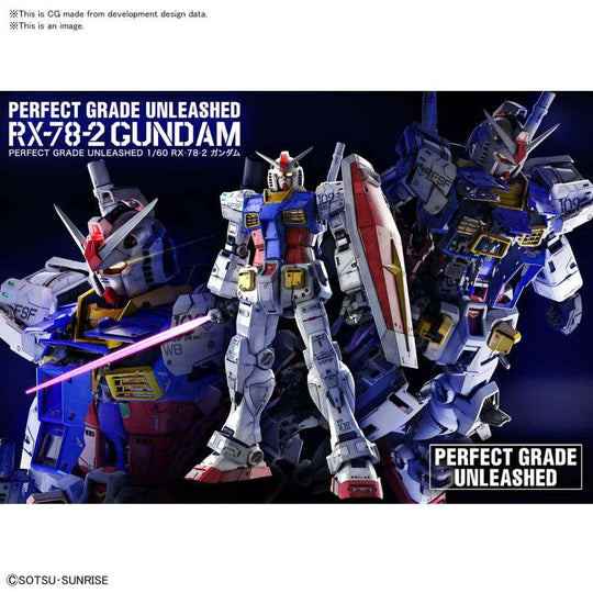 GUNDAM - PG 1/60 Gundam RX-78-2 Unleashed - Model Kit