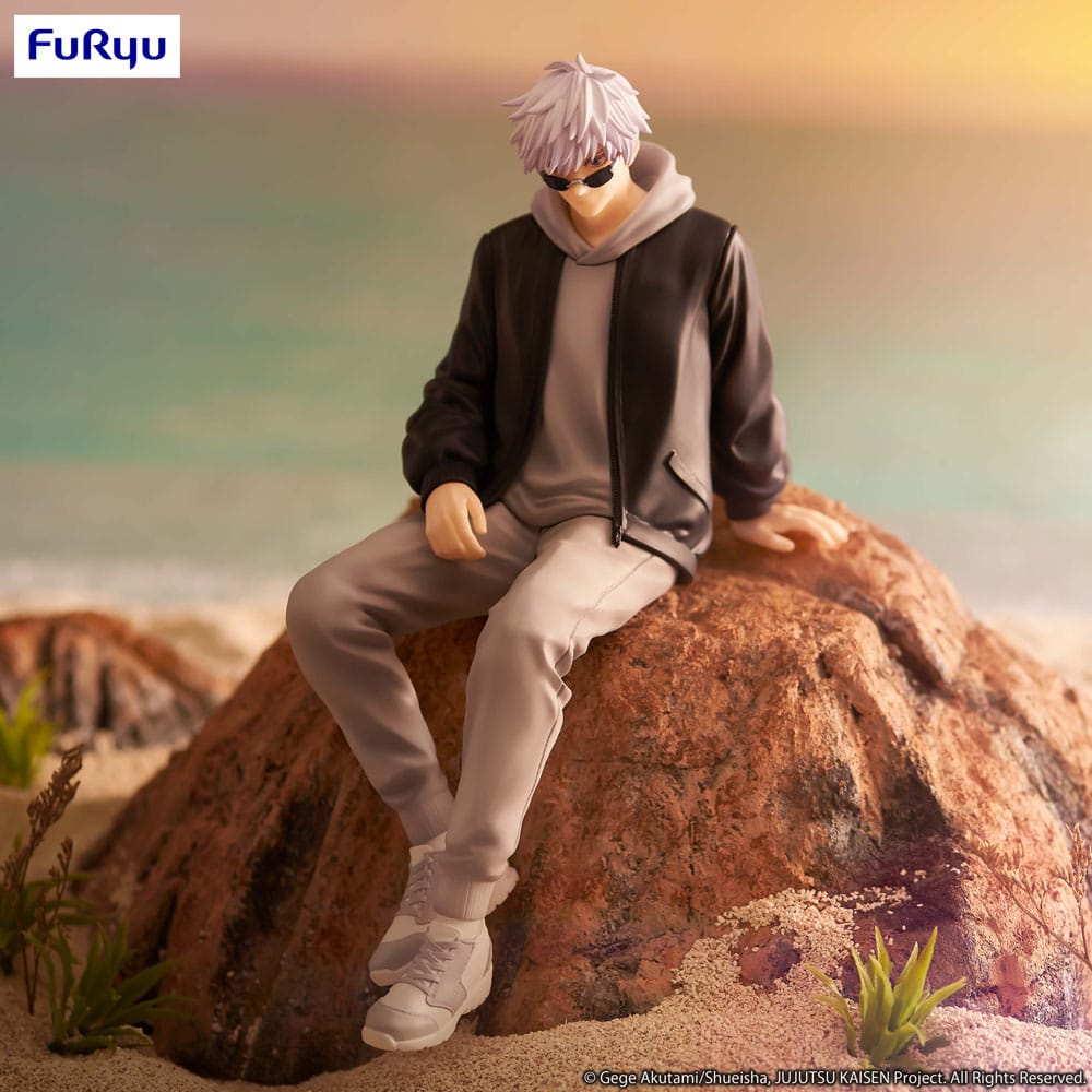 Jujutsu Kaisen Noodle Stopper PVC Statue Satoru Gojo Ending 2 Costume Ver. 15 cm