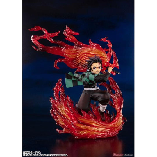 Demon Slayer Tanjiro Kamado Hinomaki Kagura figure 9cm