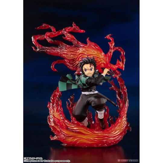 Demon Slayer Tanjiro Kamado Hinomaki Kagura figure 9cm