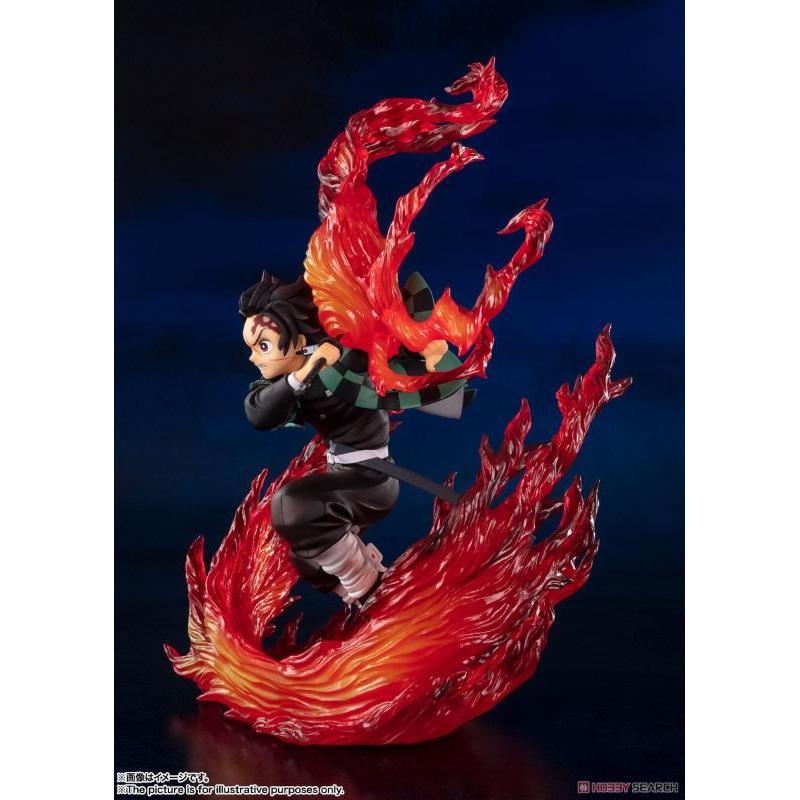 Demon Slayer Tanjiro Kamado Hinomaki Kagura figure 9cm