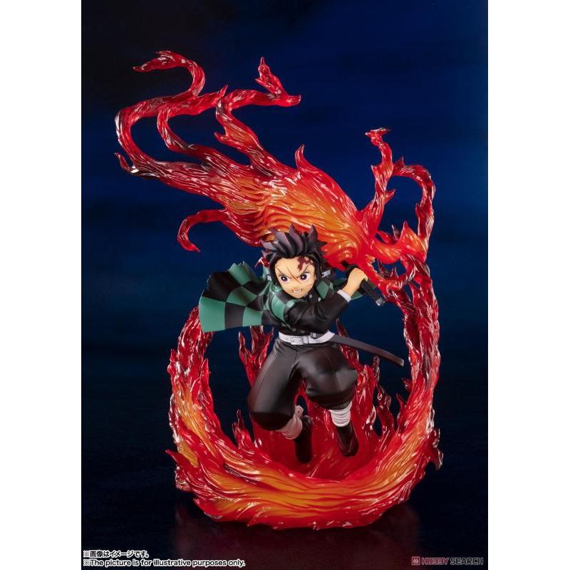 Demon Slayer Tanjiro Kamado Hinomaki Kagura figure 9cm