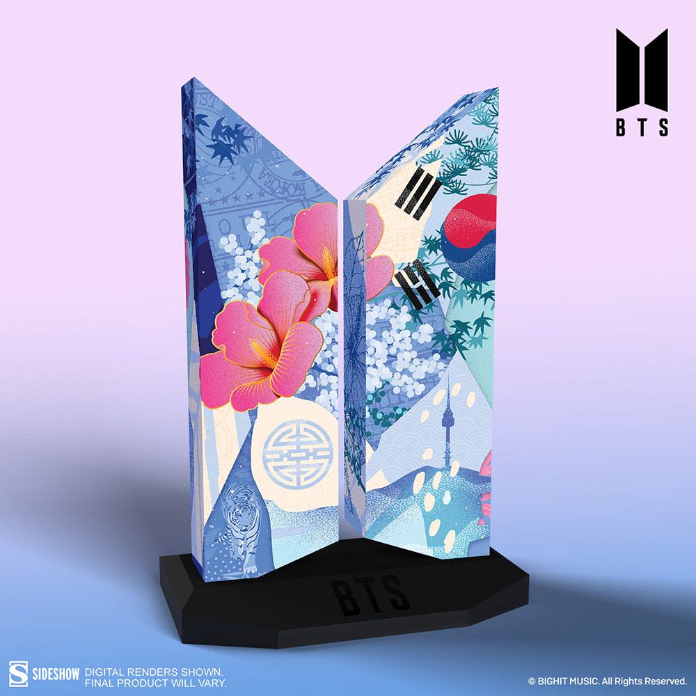 BTS Statue Premium BTS Logo: Seoul Edition 18 cm