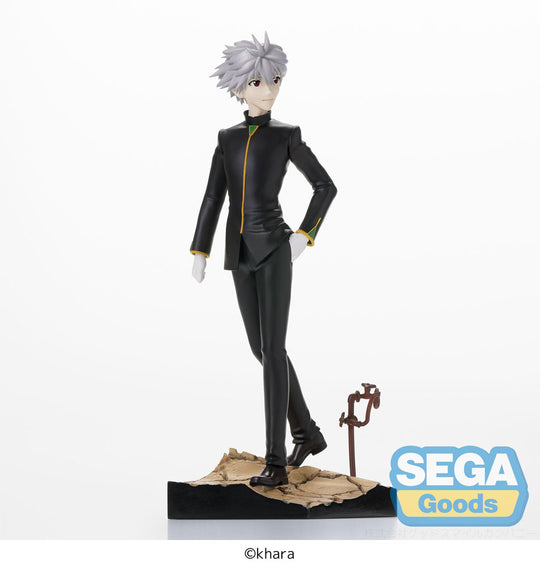 SPM Vignetteum PVC Statue Kaworu Nagisa Commander Suit Ver. 19 cm