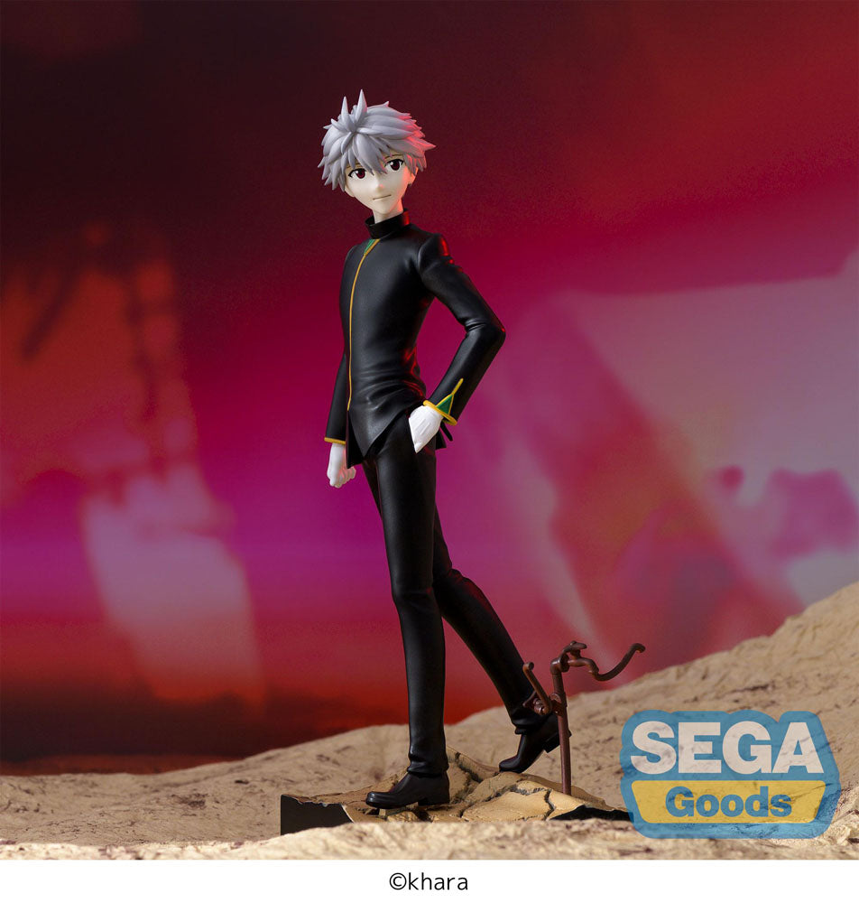 SPM Vignetteum PVC Statue Kaworu Nagisa Commander Suit Ver. 19 cm