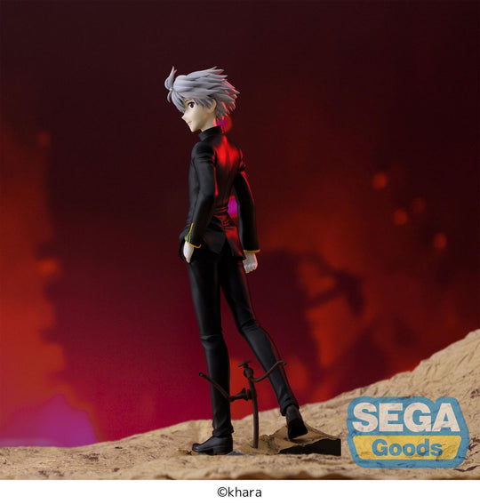 SPM Vignetteum PVC Statue Kaworu Nagisa Commander Suit Ver. 19 cm