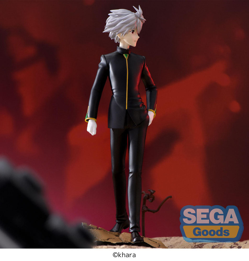 SPM Vignetteum PVC Statue Kaworu Nagisa Commander Suit Ver. 19 cm