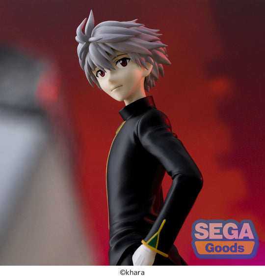 SPM Vignetteum PVC Statue Kaworu Nagisa Commander Suit Ver. 19 cm