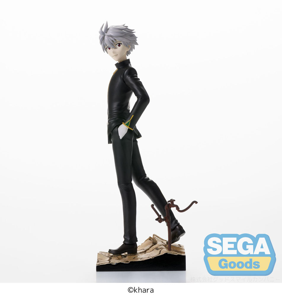 SPM Vignetteum PVC Statue Kaworu Nagisa Commander Suit Ver. 19 cm