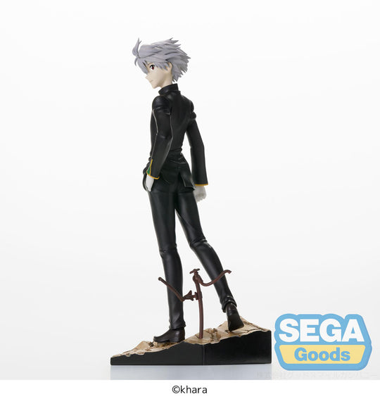 SPM Vignetteum PVC Statue Kaworu Nagisa Commander Suit Ver. 19 cm