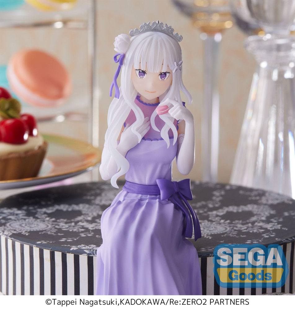 Lost in Memories PM Perching PVC Statue Emilia (Dressed-Up Party) 14 cm