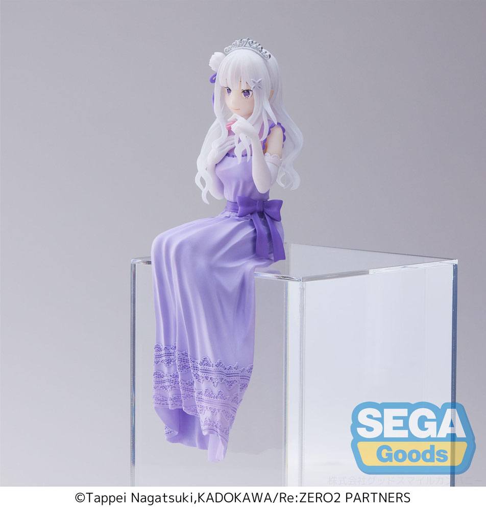 Lost in Memories PM Perching PVC Statue Emilia (Dressed-Up Party) 14 cm