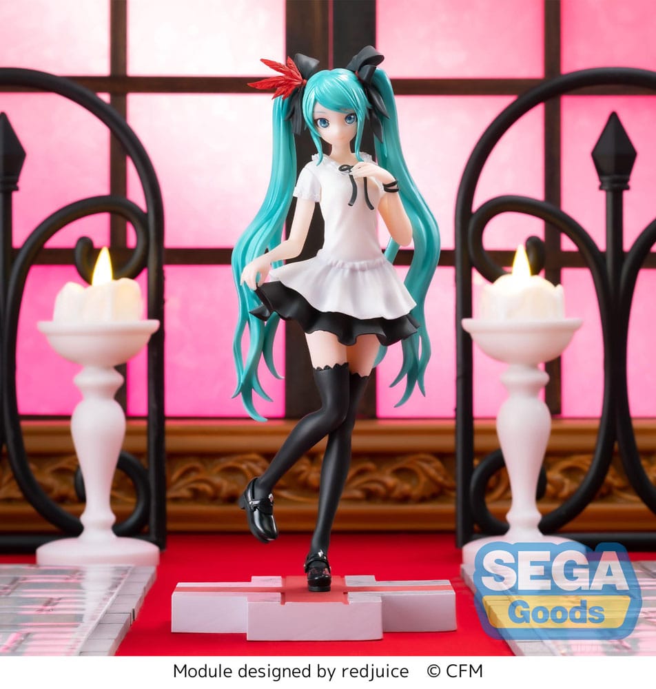 Hatsune Miku: Project DIVA MEGA39's Luminasta PVC Statue Hatsune Miku -Supreme- 18 cm