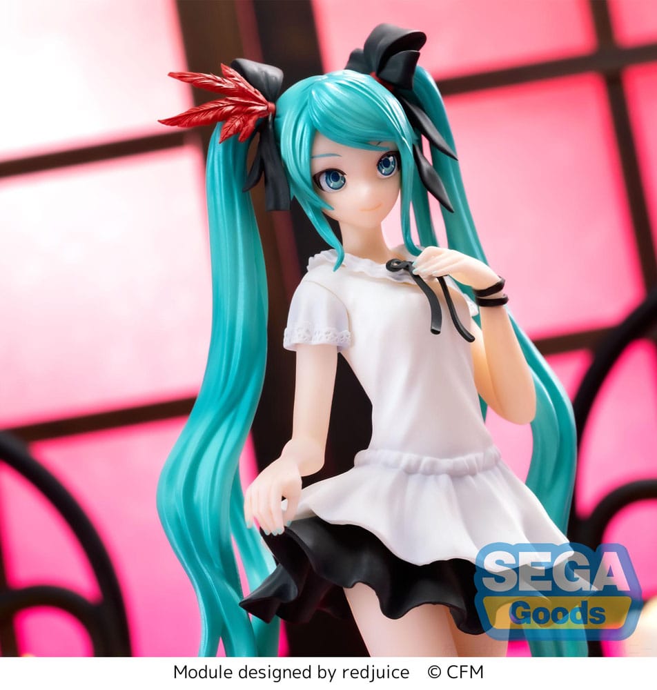 Hatsune Miku: Project DIVA MEGA39's Luminasta PVC Statue Hatsune Miku -Supreme- 18 cm