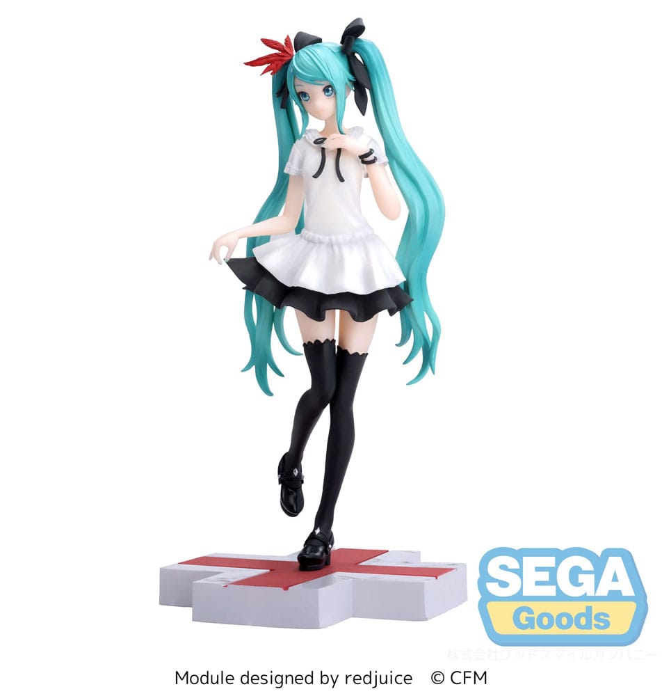 Hatsune Miku: Project DIVA MEGA39's Luminasta PVC Statue Hatsune Miku -Supreme- 18 cm