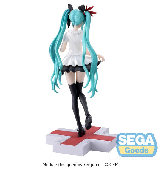 Hatsune Miku: Project DIVA MEGA39's Luminasta PVC Statue Hatsune Miku -Supreme- 18 cm