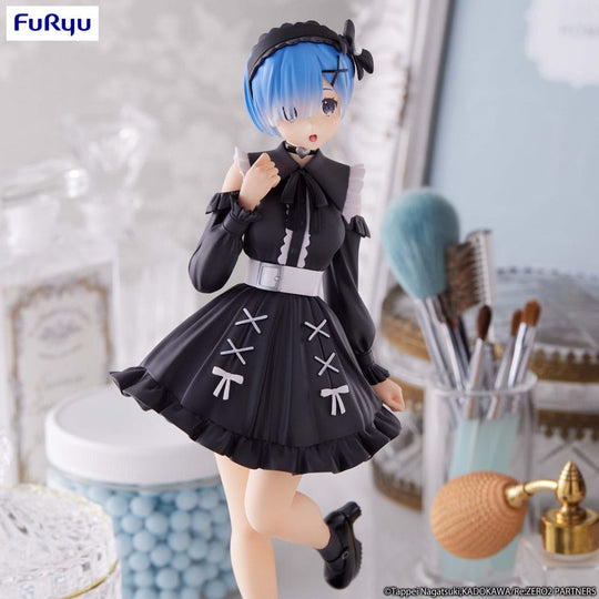 Re:Zero Starting Life in Another World Trio-Try-iT PVC Statue Rem Girly Outfit Black 21 cm