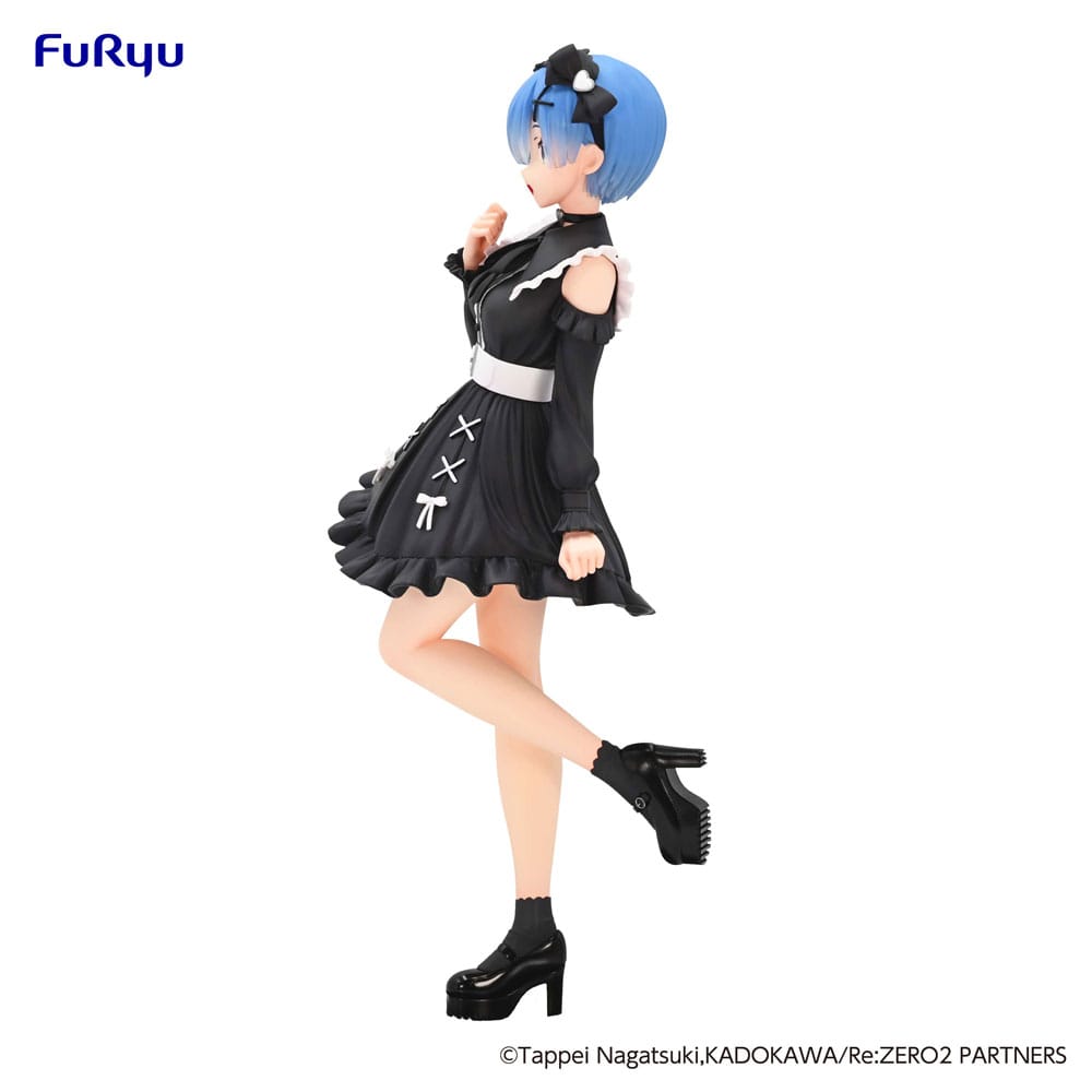 Re:Zero Starting Life in Another World Trio-Try-iT PVC Statue Rem Girly Outfit Black 21 cm